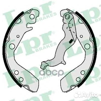 01103 Колодки торм.бар.honda jazz 1.2-1.4 (180x