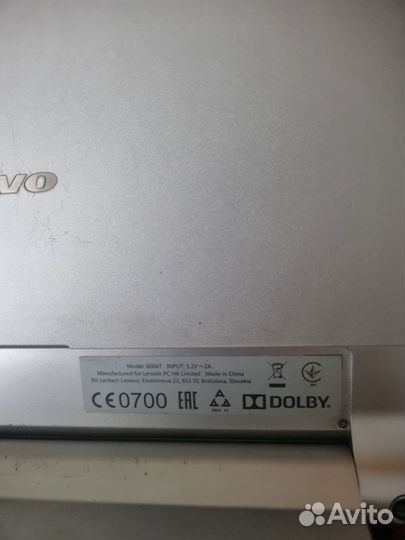 Планшет lenovo B8000-H бу