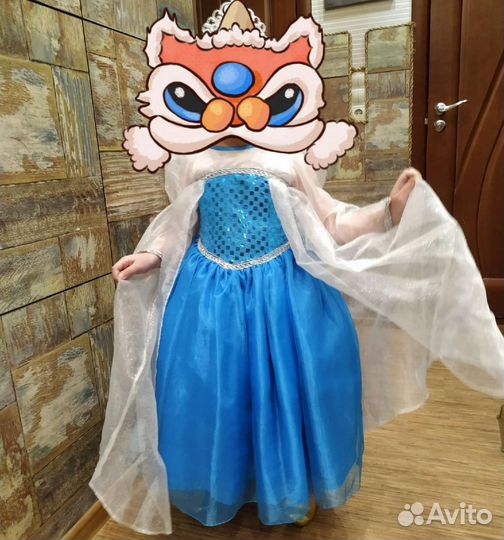 Платье Эльзы, костюм метелицы, зимы и тд 104