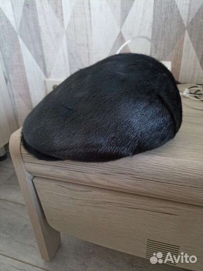 Меховая мужская кепка