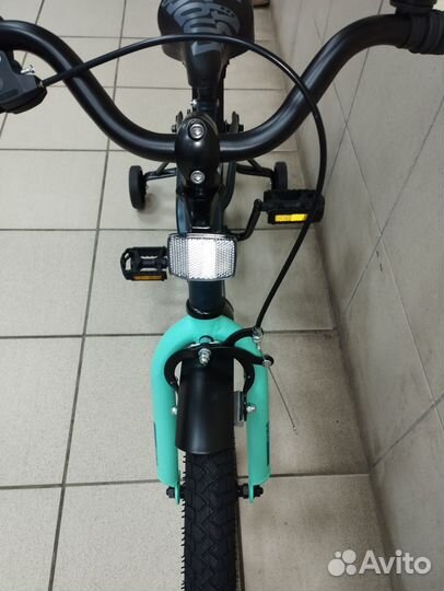 Велосипед детский black aqua Velorun 18