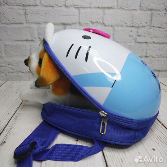 Детский рюкзак hello kiitty голубой