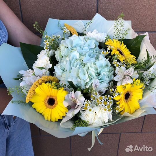 Живые цветы букеты