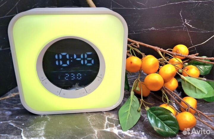 Часы-будильник-колонка с подсветкой P10 Mini-Hifi