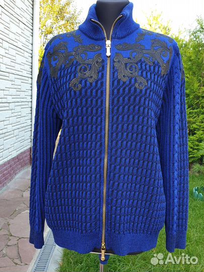 Джемпер (кофта, кардиган) мужской versace на молни