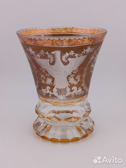 Кубок. Ваза для цветов. Стекло. Европа