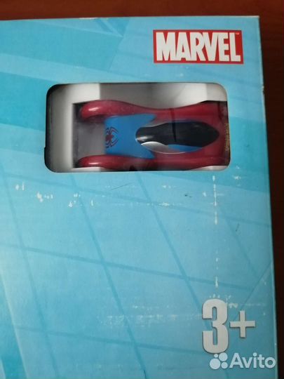 Игровой коврик Spider man с машинкой