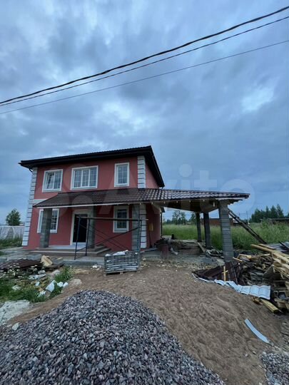 Коттедж 115 м² на участке 6 сот.