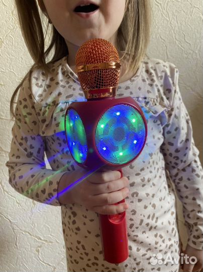 Микрофон караоке детский