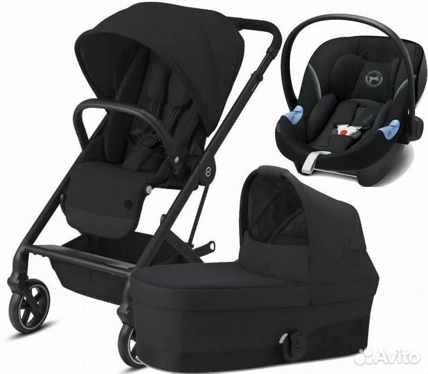 Cybex balios s lux 3 в 1 Lava Grey (новая)