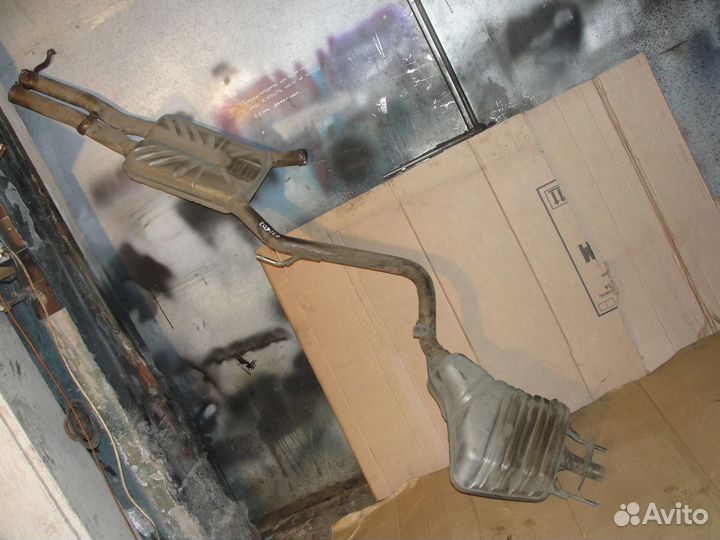 Часть глушите 2214911100 Mercedes s w221 13г