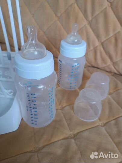 Бутылочки avent, сушилки, ершик