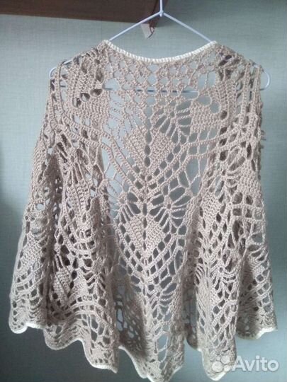 Шаль вязаная