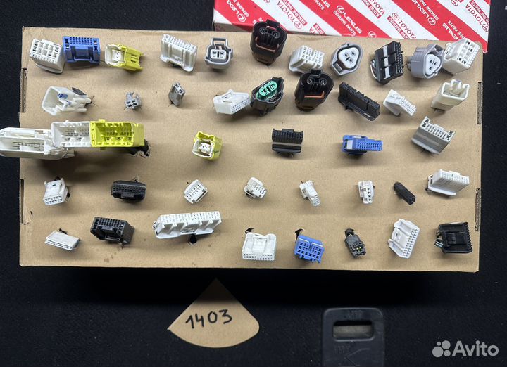 Фишки пины проводка Toyota Lexus 2015+