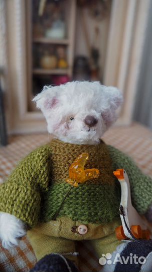 Тедди мишка ручной работы