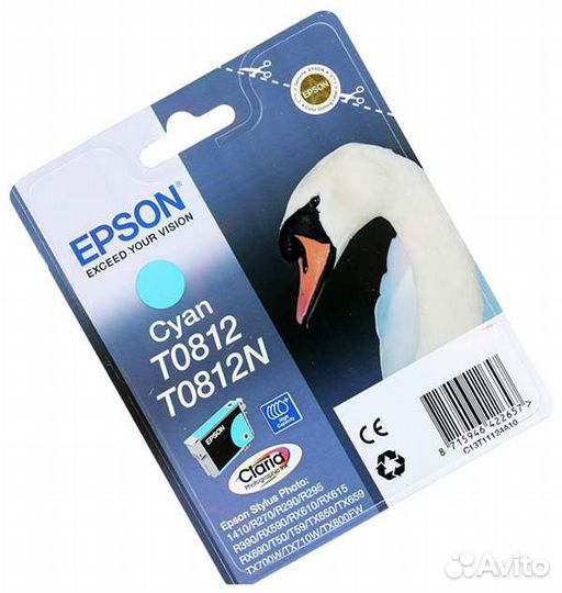 Картридж Epson T0811 T0812 T0816