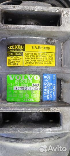 Компрессор кондиционера Volvo