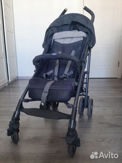 Коляска chicco Lite Way3 прогулочная трость