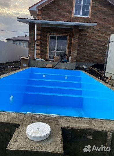 Полипропиленовая чаша 6м*3м*1,5м