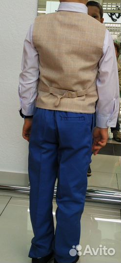Костюм тройка на мальчика 122