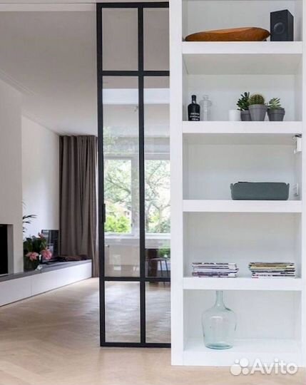 Межкомнатные перегородки стеклянные