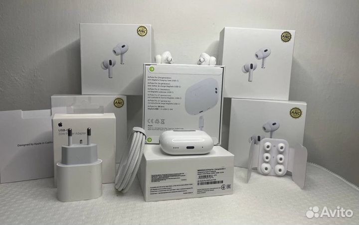 AirPods Pro 2 USB-C Premium (гарантия + подарок)