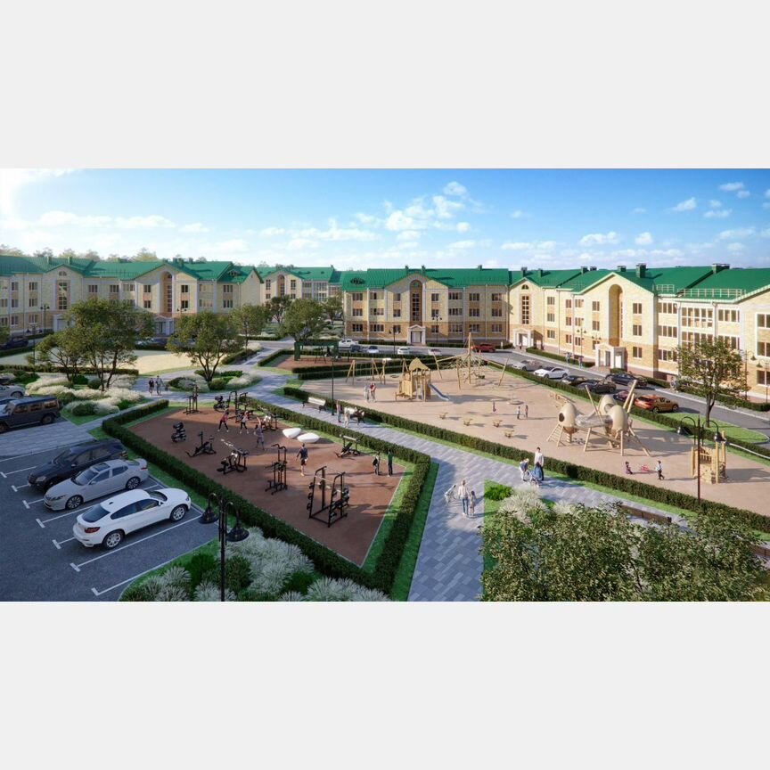 2-к. квартира, 93,4 м², 3/3 эт.