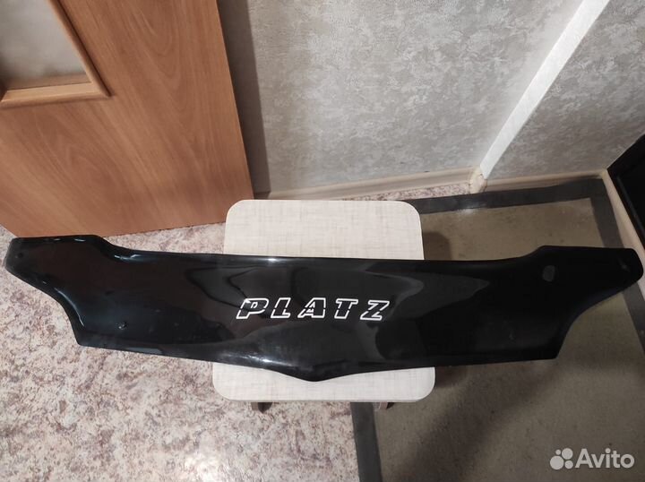 Дефлектор капота мухобойка Toyota Platz 1999-2002