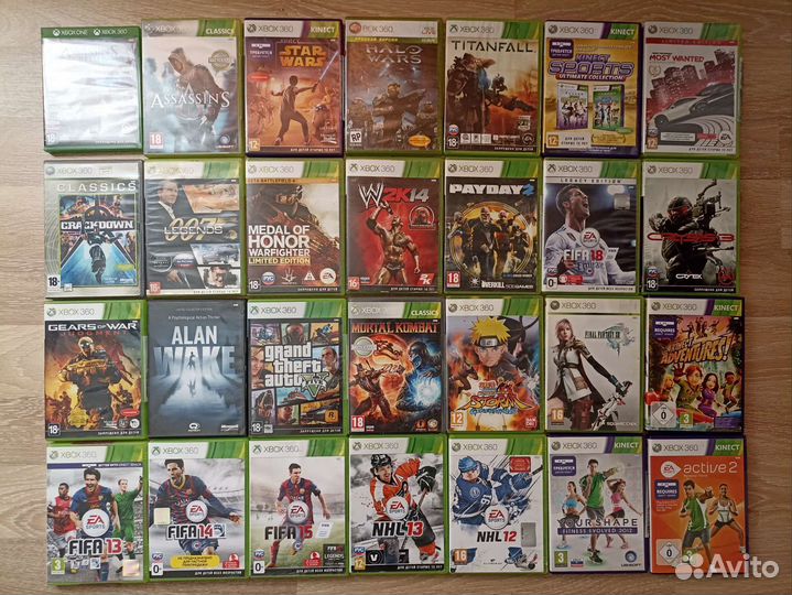 Лицензионные диски Xbox 360