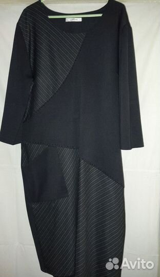 Платье повседневное р.58