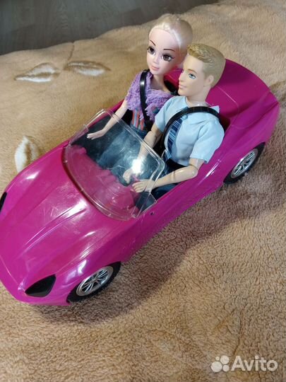 Машина для кукол + летающий единорог