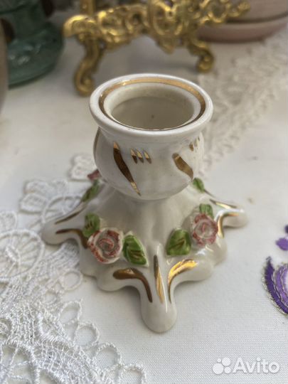 Подсвечник, фарфор, до 1960г, Европа
