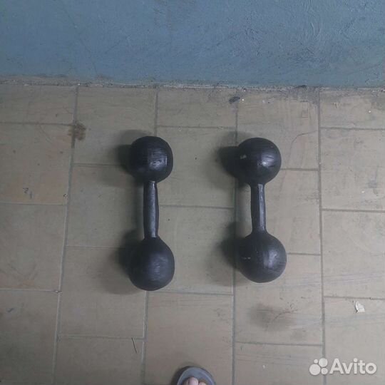 Гиря 16,24,32кг,Гантели