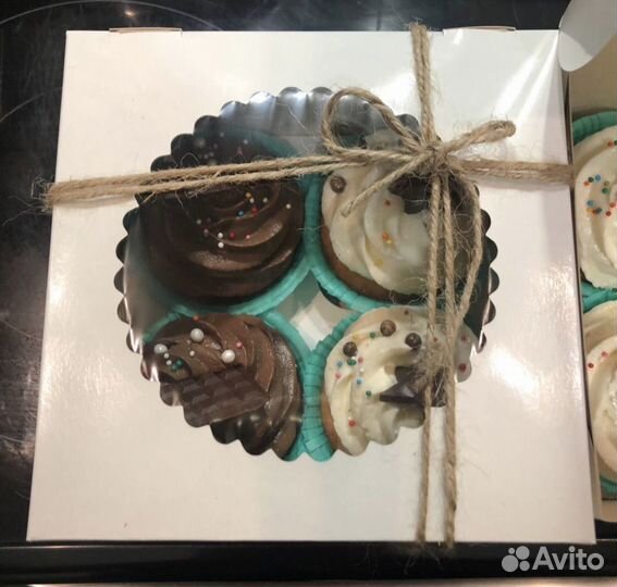 Капкейки на 23 февраля