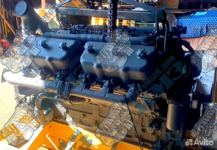 Двигатель ямз 240 бм2 общ. гбц V12 (22/54)