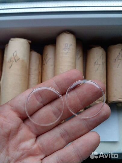 Часы СССР. стекла СССР для часов новые 32мм