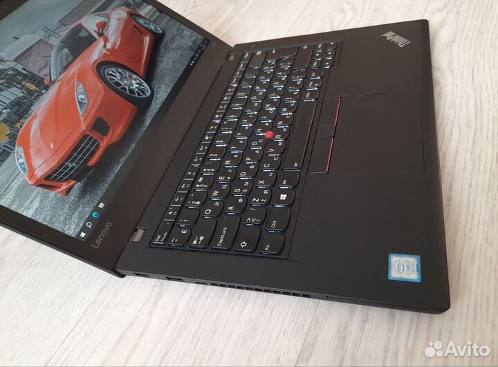 ThinkPad T470 IPS FHD i7 SSD nvme Thunderbolt 2акб