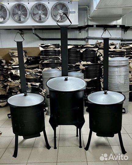 Казан чугунный Узбекский Посуда