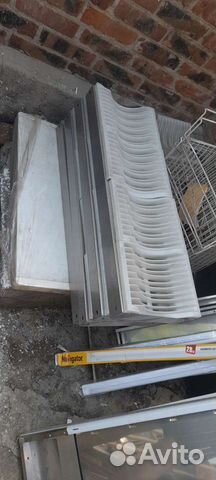 4 полки для сушки посуды. Пищевая нержавейка