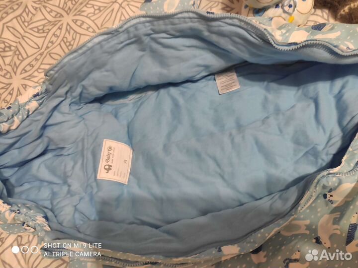 Детский Комбинезон новый 74 размер, топотушки