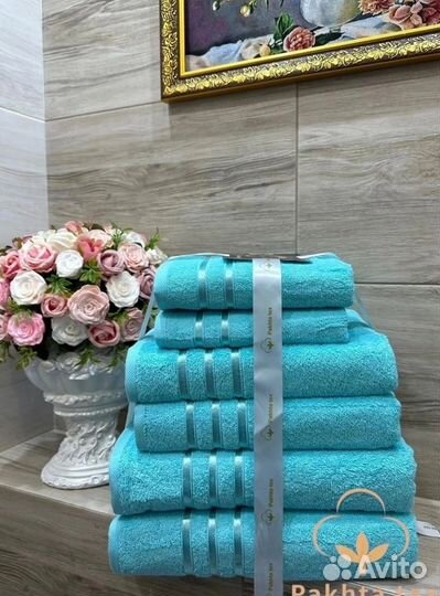 Подарочный набор полотенец, 6шт