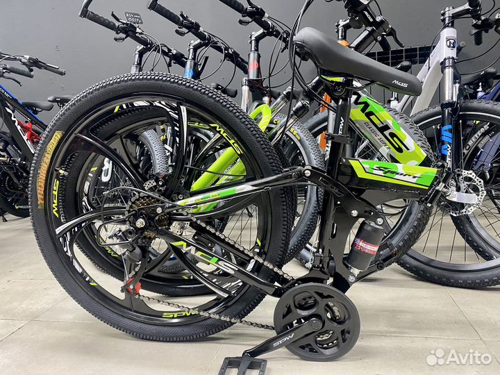 Новый скадной велосипед на литых дисках r26