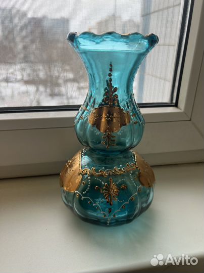 Ваза стекло антиквариат