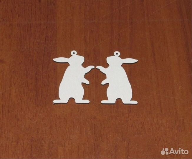 Набор украшений игрушки зайцы кролики