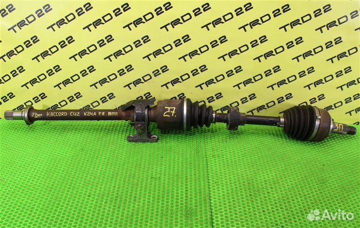 Привод передний правый Honda Accord CU2 K24A3 2010