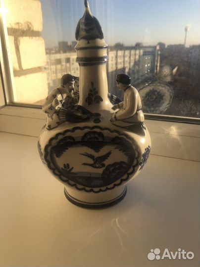 Фарфоровая посуда гжель