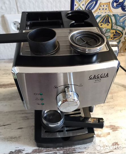Кофеварка рожковая Gaggia Viva De Luxe