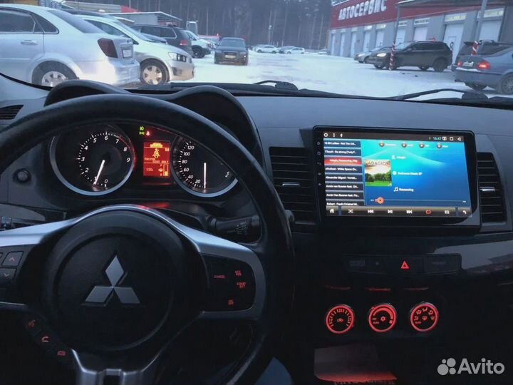 Магнитола Mitsubishi Lancer X 2008+