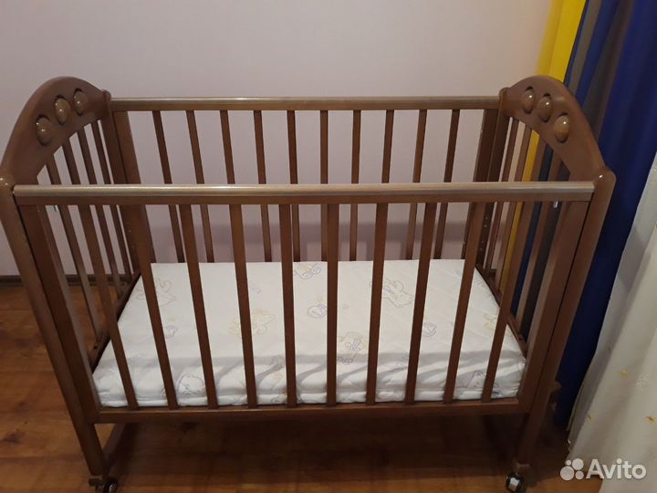 Кроватка-качалка лель (Кубаньлесстрой) Орхидея