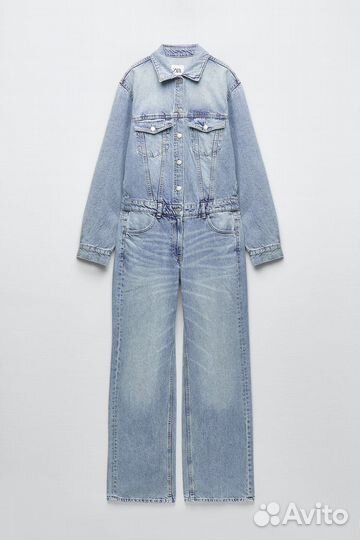 Комбинезон джинсовый zara s